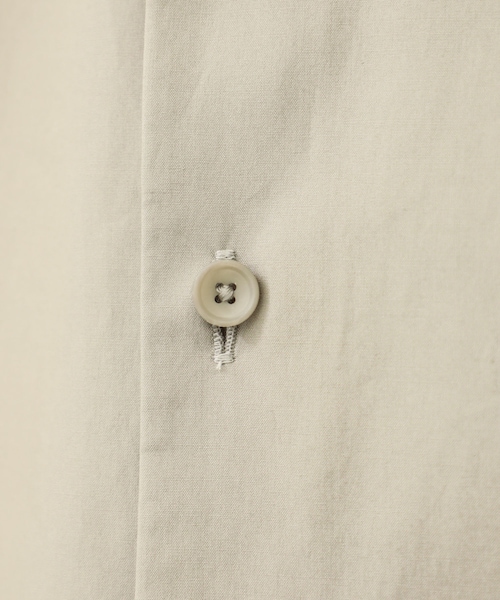 THE RERACS（ザ・リラクス）の「BAND COLLAR PLACKET SHORT SLEEVE