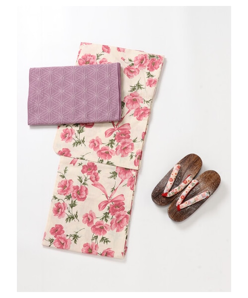 メゾンドフルール 浴衣 夏を告げるコクリコの花浴衣 Maison de FLEUR（メゾンドフルール）の「夏を告げるコクリコの