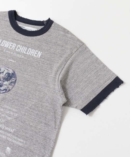 DAIRIKU（ダイリク）の「DAIRIKU Earth-Thrift Trim T-shirts（）」 - WEAR