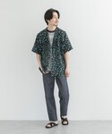 DAIRIKU ダイリク Tiger Open Collar Shirt アロハ