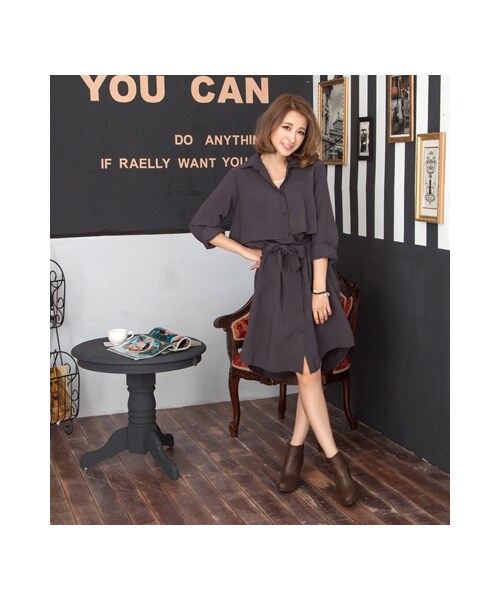 gracegift（グレースギフト）の「流線質感高跟踝靴（シューズ・レディース・咖/駝・35/36/37/38/39/40/41）」の5枚目の写真