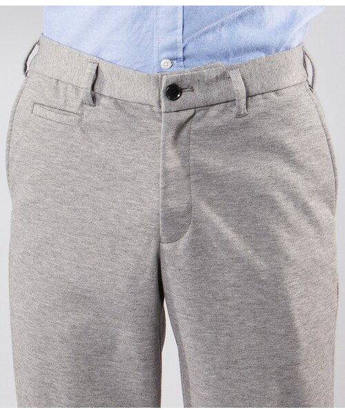 JUNRED（ジュンレッド）の「カット9分丈パンツ（パンツ・メンズ・グレー/ネイビー・1/2/0）」の6枚目の写真