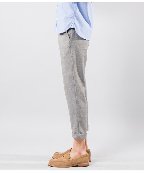 JUNRED（ジュンレッド）の「カット9分丈パンツ（パンツ・メンズ・グレー/ネイビー・1/2/0）」の4枚目の写真