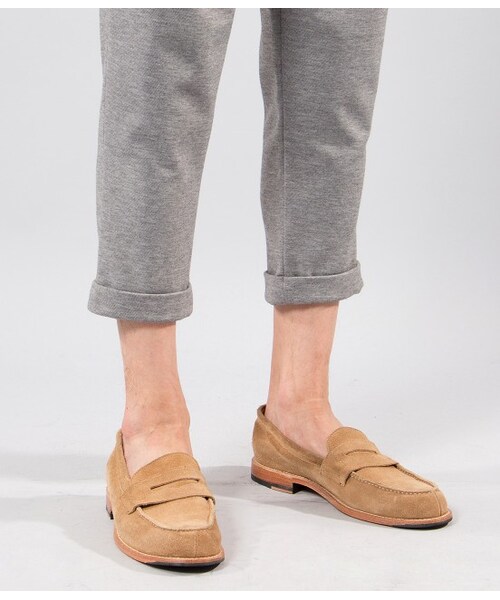 JUNRED（ジュンレッド）の「カット9分丈パンツ（パンツ・メンズ・グレー/ネイビー・1/2/0）」の12枚目の写真