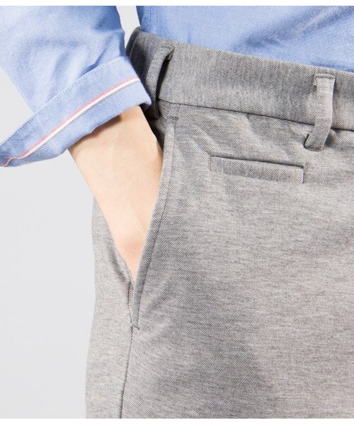 JUNRED（ジュンレッド）の「カット9分丈パンツ（パンツ・メンズ・グレー/ネイビー・1/2/0）」の8枚目の写真