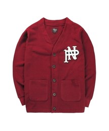 POPULARNERD | Fleece Cardigan red(예약판매 10월 2일 출고)(トップス)