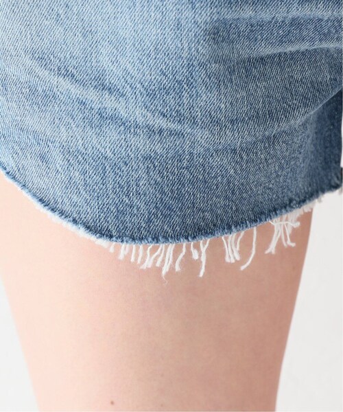 MUSE de Deuxieme classe（ミューズデドゥーズィエムクラス）の「ショートパンツ（パンツ・ブルー A/(045)/25/在庫なし/26/取り寄せ/27）」の18枚目の写真