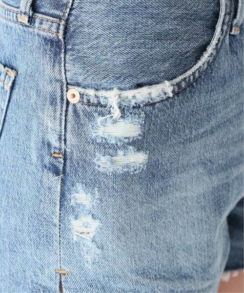 MUSE de Deuxieme classe（ミューズデドゥーズィエムクラス）の「ショートパンツ（パンツ・ブルー A/(045)/25/在庫なし/26/取り寄せ/27）」の14枚目の写真