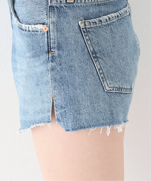 MUSE de Deuxieme classe（ミューズデドゥーズィエムクラス）の「ショートパンツ（パンツ・ブルー A/(045)/25/在庫なし/26/取り寄せ/27）」の17枚目の写真