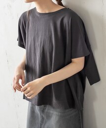 PUAL CE CIN | 【WEB限定】バックフレアプルオーバー(Tシャツ/カットソー)