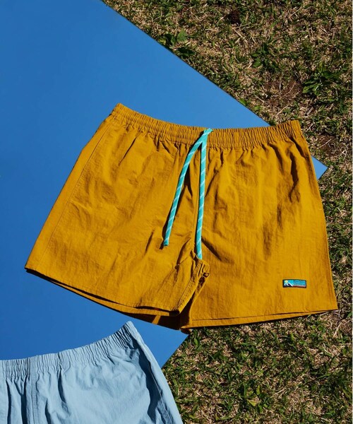 CIAOPANIC TYPY(チャオパニックティピー)の「【Franklin Climbing】バギーズショーツ(その他パンツ・メンズ・ベージュ/オレンジ/スカイブルー/パープル/ブラック・XS/XL/S/M/L)」の3枚目の写真
