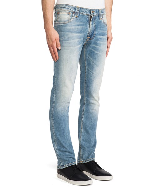 Nudie Jeans(ヌーディージーンズ)の「Nudie Jeans Thin Finn(デニムパンツ・メンズ・Org. Jade Denim・36x32/34x34)」の3枚目の写真