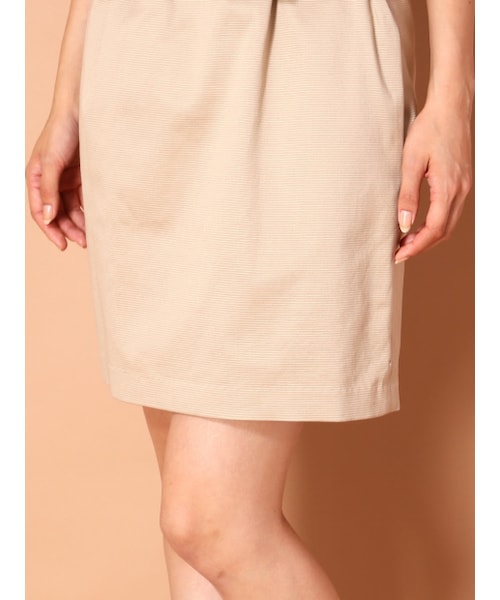 Rouge vif la cle（ルージュヴィフラクレ）の「ドッキングワンピース【美人百花2014年10月号P.67掲載】（ワンピース/ドレス・レディース・ブラック/ベージュ・F）」の9枚目の写真