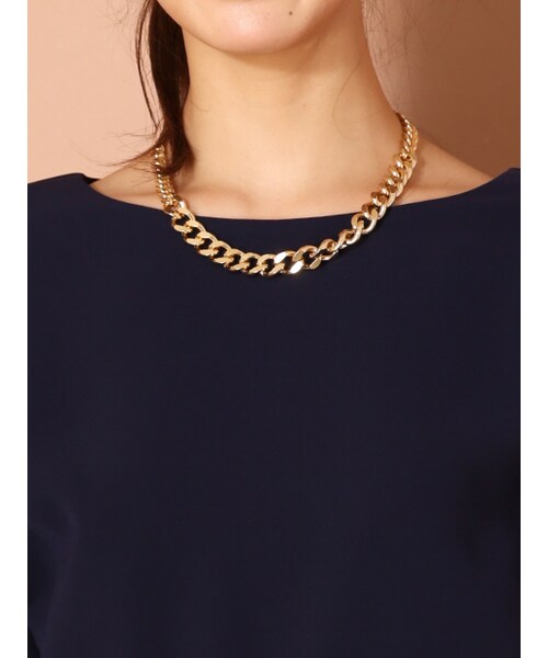 Rouge vif la cle（ルージュヴィフラクレ）の「ドッキングワンピース【美人百花2014年10月号P.67掲載】（ワンピース/ドレス・レディース・ブラック/ベージュ・F）」の6枚目の写真