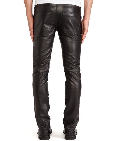 BLK DNM（ブラックデニム）の「BLK DNM Leather Pant 25（その他パンツ・メンズ・Black・30）」の2枚目の写真