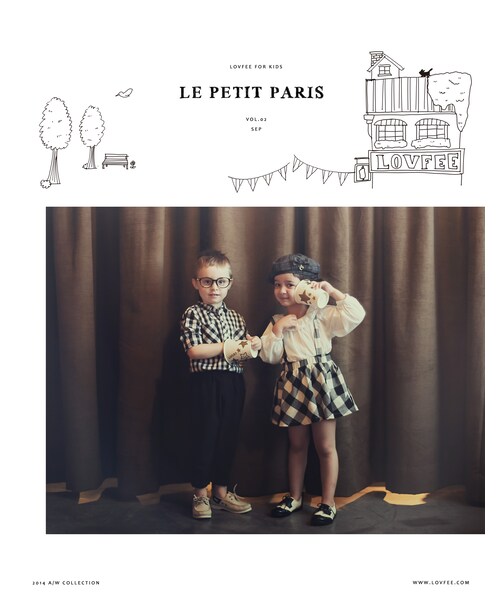 LOVFEE（ラッフィ）の「La petite 甜美荷葉領長袖娃娃上衣（トップス・キッズ・白・1-2/3-4/5-6）」の4枚目の写真