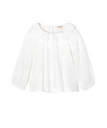 LOVFEE | La petite 甜美荷葉領長袖娃娃上衣(トップス)