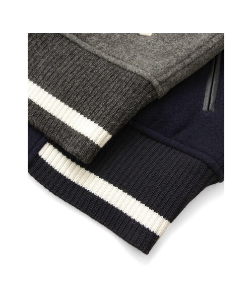 URBAN RESEARCH Sonny Label（アーバンリサーチサニーレーベル）の「スタジャン（ジャケット/アウター・レディース・グレー/ネイビー・FREE）」の16枚目の写真