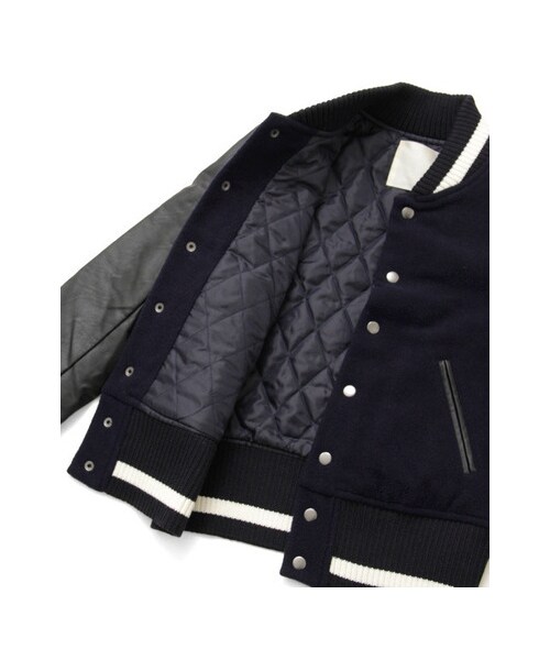 URBAN RESEARCH Sonny Label（アーバンリサーチサニーレーベル）の「スタジャン（ジャケット/アウター・レディース・グレー/ネイビー・FREE）」の14枚目の写真