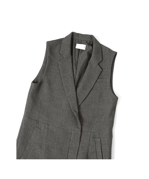 KBF（ケイビーエフ）の「テーラードワンピース（ワンピース/ドレス・レディース・BLACK/GRAY/NAVY・one）」の9枚目の写真