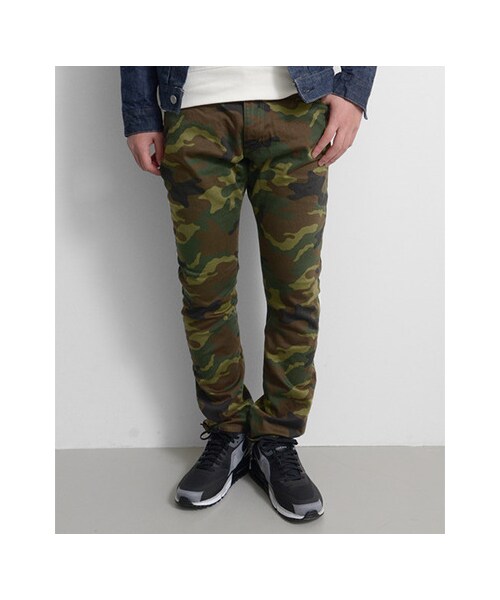 URBAN RESEARCH（アーバンリサーチ）の「カモコットンサテンストレッチテーパード（パンツ・メンズ・CAMO・S/M/L）」の9枚目の写真