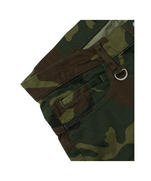 URBAN RESEARCH（アーバンリサーチ）の「カモコットンサテンストレッチテーパード（パンツ・メンズ・CAMO・S/M/L）」の5枚目の写真