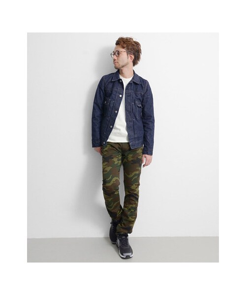 URBAN RESEARCH（アーバンリサーチ）の「カモコットンサテンストレッチテーパード（パンツ・メンズ・CAMO・S/M/L）」の12枚目の写真