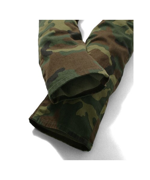 URBAN RESEARCH（アーバンリサーチ）の「カモコットンサテンストレッチテーパード（パンツ・メンズ・CAMO・S/M/L）」の6枚目の写真
