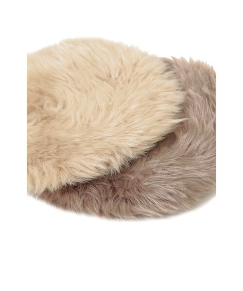 KBF（ケイビーエフ）の「ファーベレー（帽子・レディース・GRAY/BEIGE・one）」の5枚目の写真