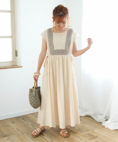 Crisp クリスプ の バーミーフレンチリボンワンピース C2k2846 ワンピース Wear