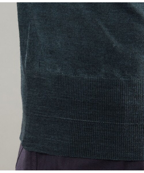 JUNMEN（ジュンメン）の「【先行受注】マジックダイタートルネック（ニット・メンズ・グリーン/ネイビー/ワイン・M/L）」の10枚目の写真