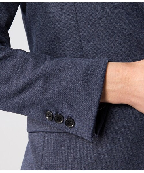 JUNRED(ジュンレッド)の「カット1Bジャケット(ジャケット・メンズ・グレー/ネイビー・0/1/2)」の8枚目の写真