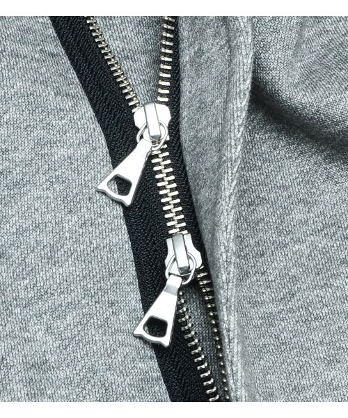 KATHARINE HAMNETT LONDON (キャサリンハムネットロンドン)の「HOODED BACK PILE (MENS)(ジャケット/アウター・メンズ・ブラック/ブルー/グレー・M/L/AL)」の10枚目の写真