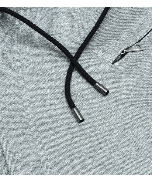 KATHARINE HAMNETT LONDON (キャサリンハムネットロンドン)の「HOODED BACK PILE (MENS)(ジャケット/アウター・メンズ・ブラック/ブルー/グレー・M/L/AL)」の6枚目の写真