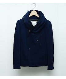 KATHARINE HAMNETT LONDON  | HOODED BACK PILE （MENS）(ジャケット/アウター)