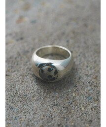 Scat | "Stone" ring (Dalmatian jasper)(リング)