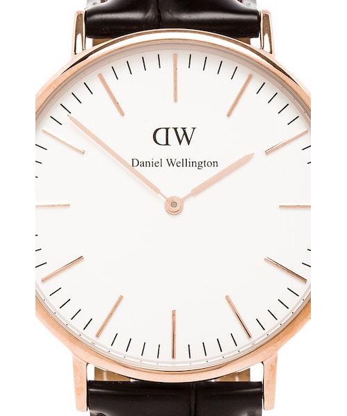 Daniel Wellington（ダニエルウェリントン）の「Daniel Wellington York 40mm（アナログ腕時計・メンズ・Rose Gold・all）」の2枚目の写真