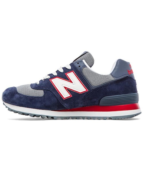 NEW BALANCE（ニューバランス）の「New Balance Made in USA US574（スニーカー・メンズ・Blue Red・12/10.5/8/9/9.5/10/11）」の2枚目の写真