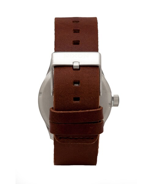 NIXON(ニクソン)の「Nixon The Sentry Leather(アナログ腕時計・メンズ・Black & Brown・all)」の3枚目の写真