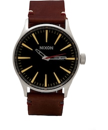 NIXON | Nixon The Sentry Leather(アナログ腕時計)