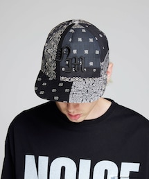 バンダナ柄キャップ