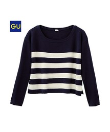 GU | （GU）ミラノリブセータ−（長袖）(トップス)
