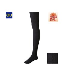 GU | （GU）あったか透かし柄タイツ(レッグウェア)