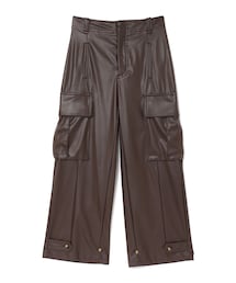 Uhr | Fake Leather Cargo Pants(パンツ)
