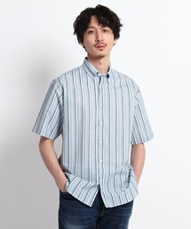 TAKEO KIKUCHI（タケオキクチ）の「【Sサイズ～】リネンストライプシャツ（トップス・メンズ）」