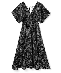 最終お値下げ★グレイル★花柄 カシュクールフレアスリーブロングワンピース 20210513104749425_215.jpg