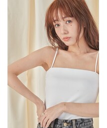 N WITH. | ペチキャミトップス6月上旬(その他アンダーウェア/インナー)