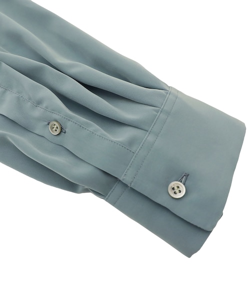 LAD MUSICIAN（ラッドミュージシャン）の「DECHINE L/S SHIRT（その他・メンズ・WHITE/BLACK/SAX BLUE・42/44）」の9枚目の写真