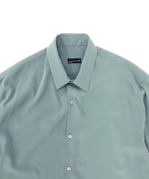 LAD MUSICIAN（ラッドミュージシャン）の「DECHINE L/S SHIRT（その他・メンズ・WHITE/BLACK/SAX BLUE・42/44）」の7枚目の写真