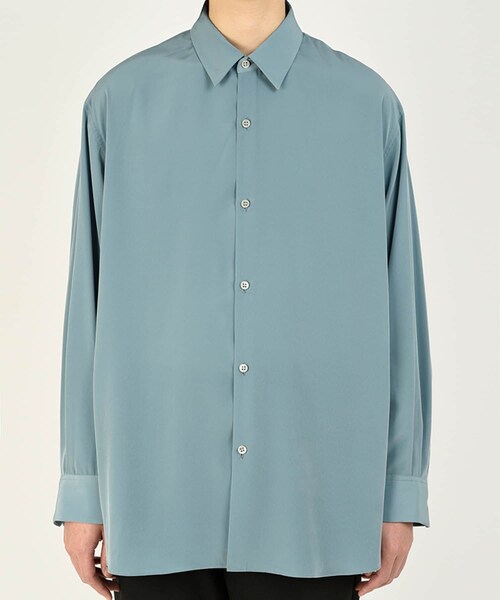 LAD MUSICIAN（ラッドミュージシャン）の「DECHINE L/S SHIRT（その他・メンズ・WHITE/BLACK/SAX BLUE・42/44）」の2枚目の写真